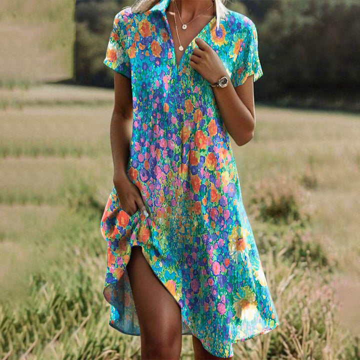 Malwina | Letnia sukienka boho chic